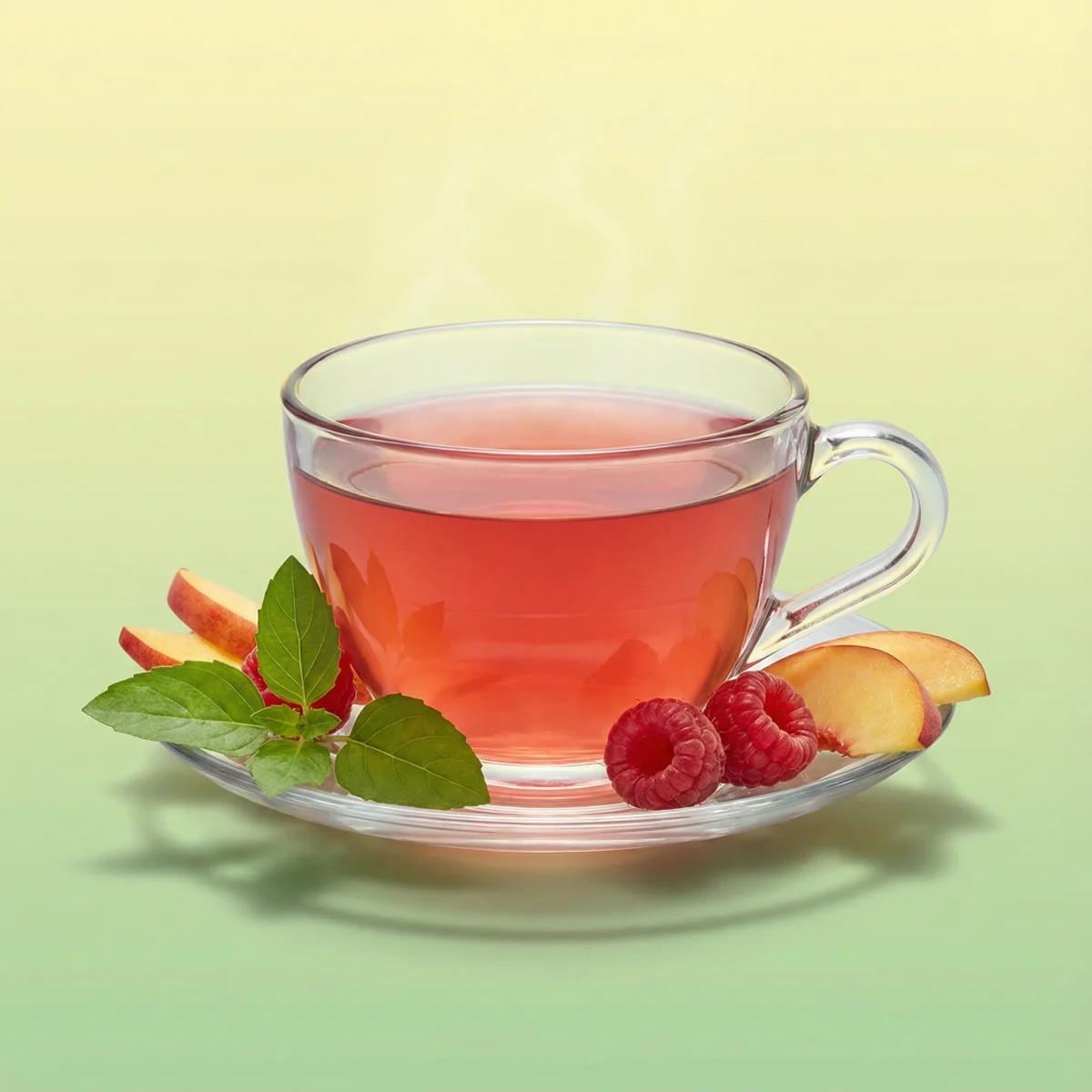 Tulsi Raspberry Peach Tea